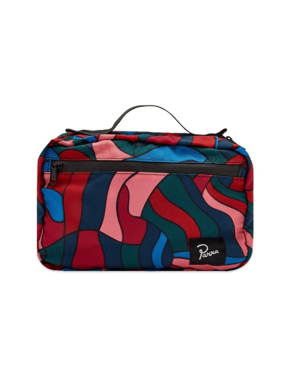 By Parra Distorted Waves Toiletry Bag - Multi Colored, One Size